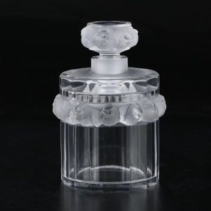 Lalique perfume bottle “mesanges”